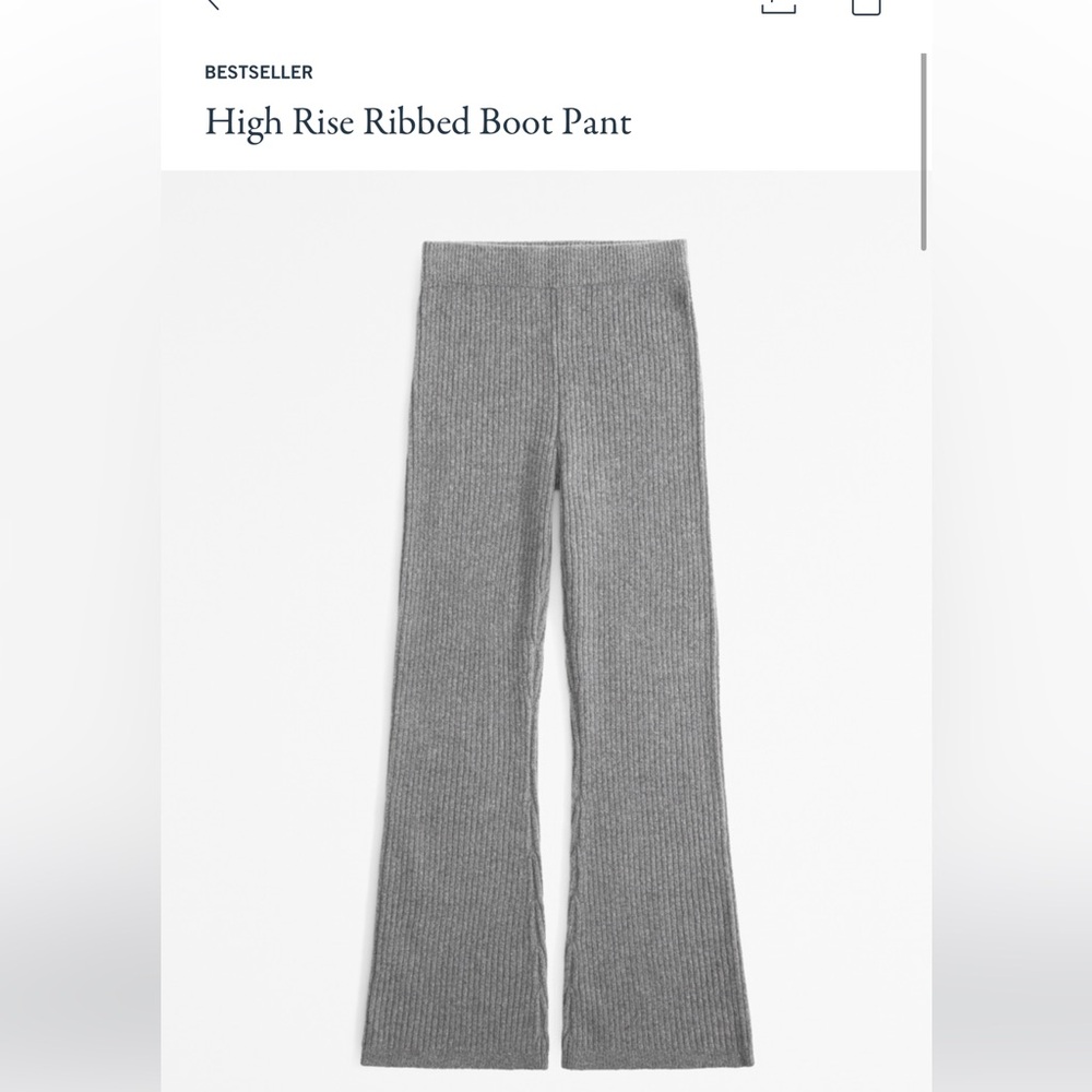 Abercrombie and Fitch High Rise Boot Pant
